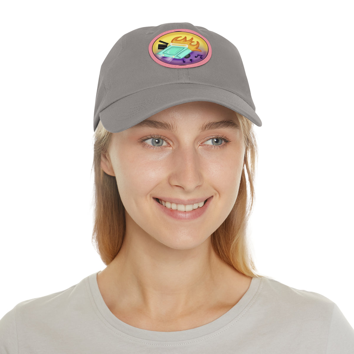 Cars, Music & Movies Leather Patch Hat – Original Vintage Car Logo