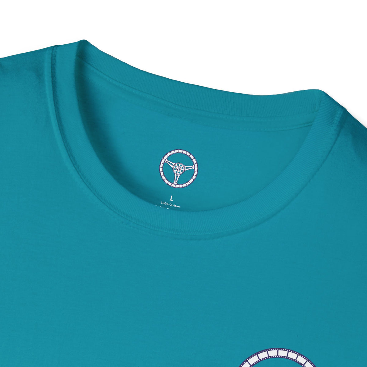 Cars, Music & Movies Unisex T-Shirt – Film Strip Steering Wheel Logo