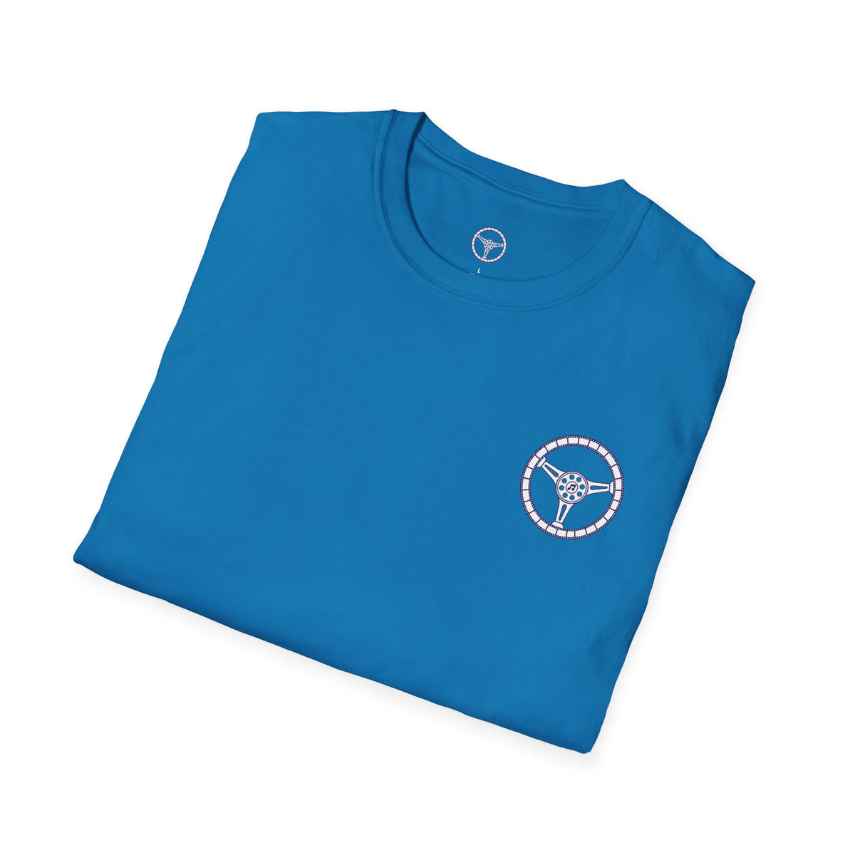 Cars, Music & Movies Unisex T-Shirt – Film Strip Steering Wheel Logo