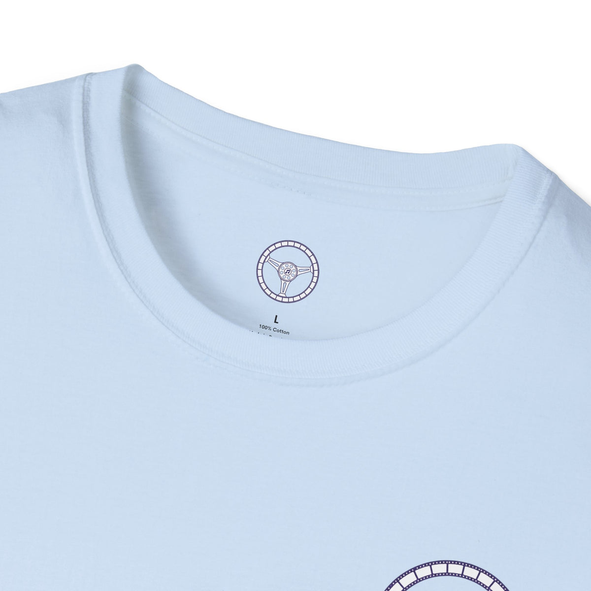 Cars, Music & Movies Unisex T-Shirt – Film Strip Steering Wheel Logo