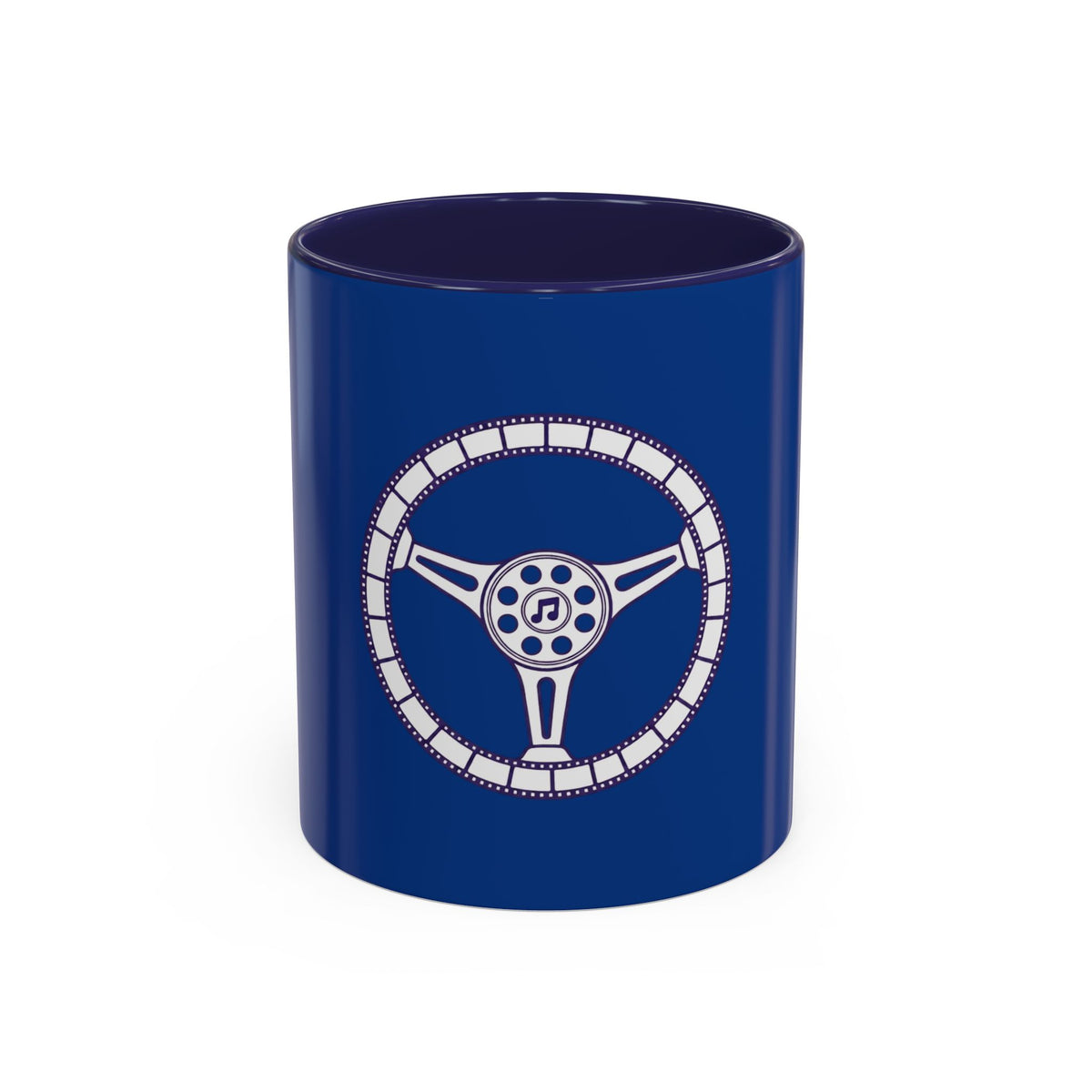 Cars, Music & Movies Two-Tone Accent Mug, 11oz