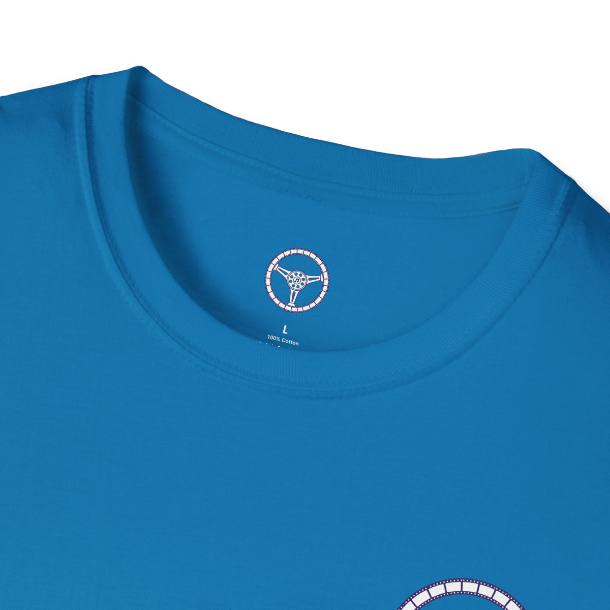 Cars, Music & Movies Unisex T-Shirt – Film Strip Steering Wheel Logo