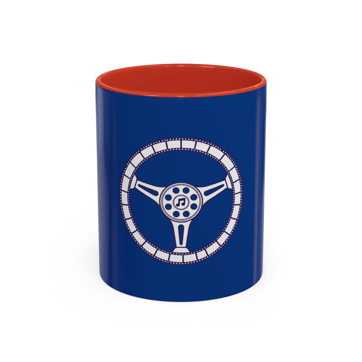 Cars, Music & Movies Two-Tone Accent Mug, 11oz