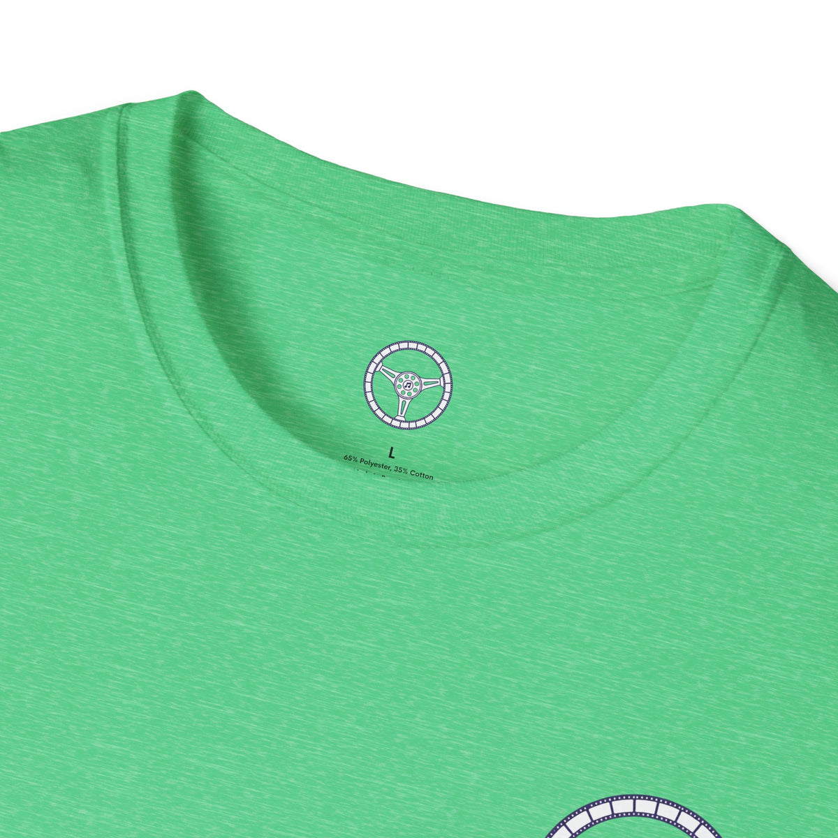Cars, Music & Movies Unisex T-Shirt – Film Strip Steering Wheel Logo