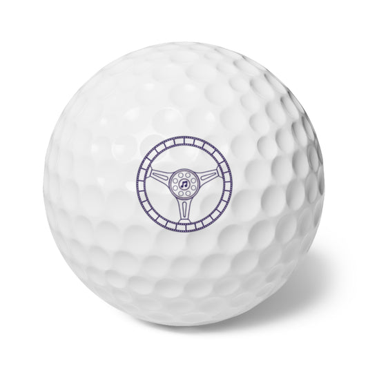 Cars, Music & Movies Golf Balls, 6-Pack