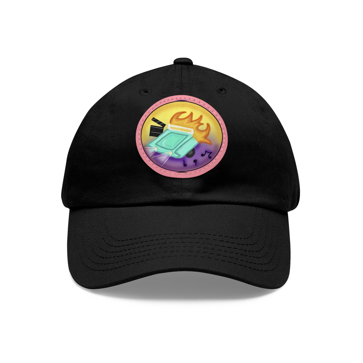 Cars, Music & Movies Leather Patch Hat – Original Vintage Car Logo