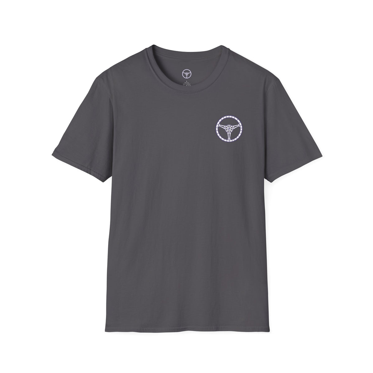 Cars, Music & Movies Unisex T-Shirt – Film Strip Steering Wheel Logo
