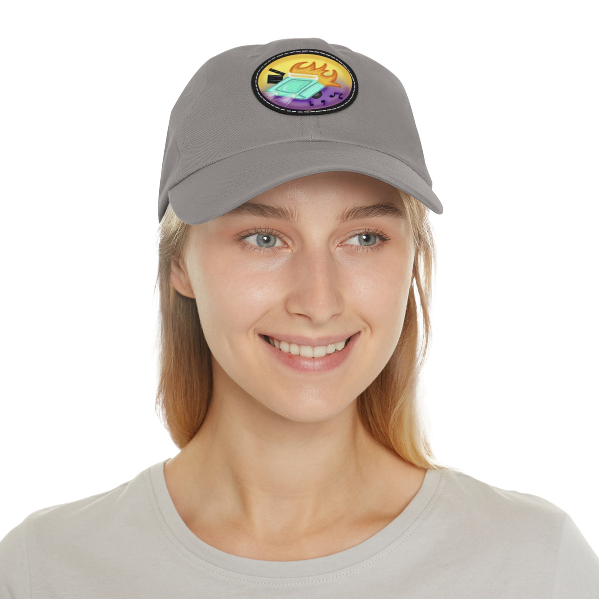 Cars, Music & Movies Leather Patch Hat – Original Vintage Car Logo