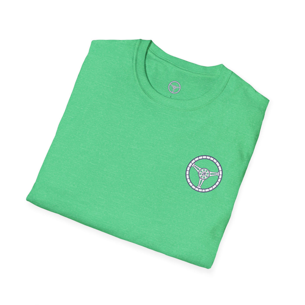 Cars, Music & Movies Unisex T-Shirt – Film Strip Steering Wheel Logo
