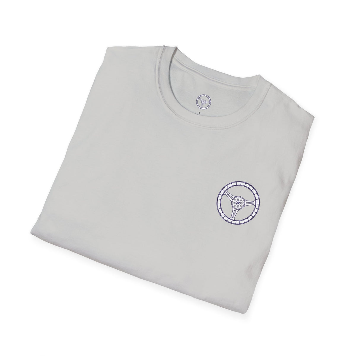 Cars, Music & Movies Unisex T-Shirt – Film Strip Steering Wheel Logo