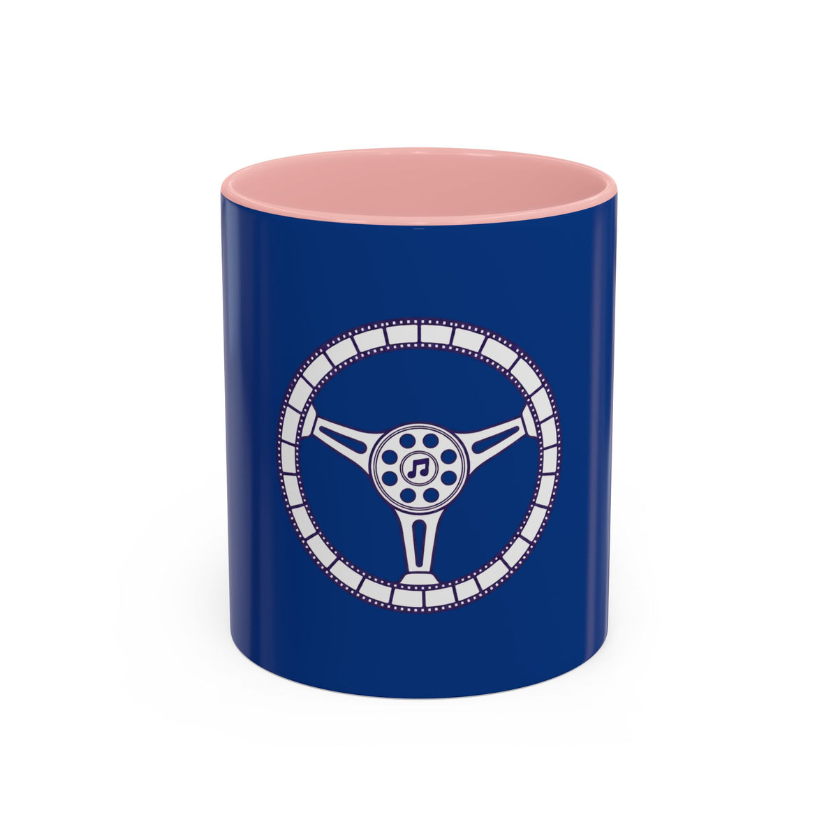 Cars, Music & Movies Two-Tone Accent Mug, 11oz