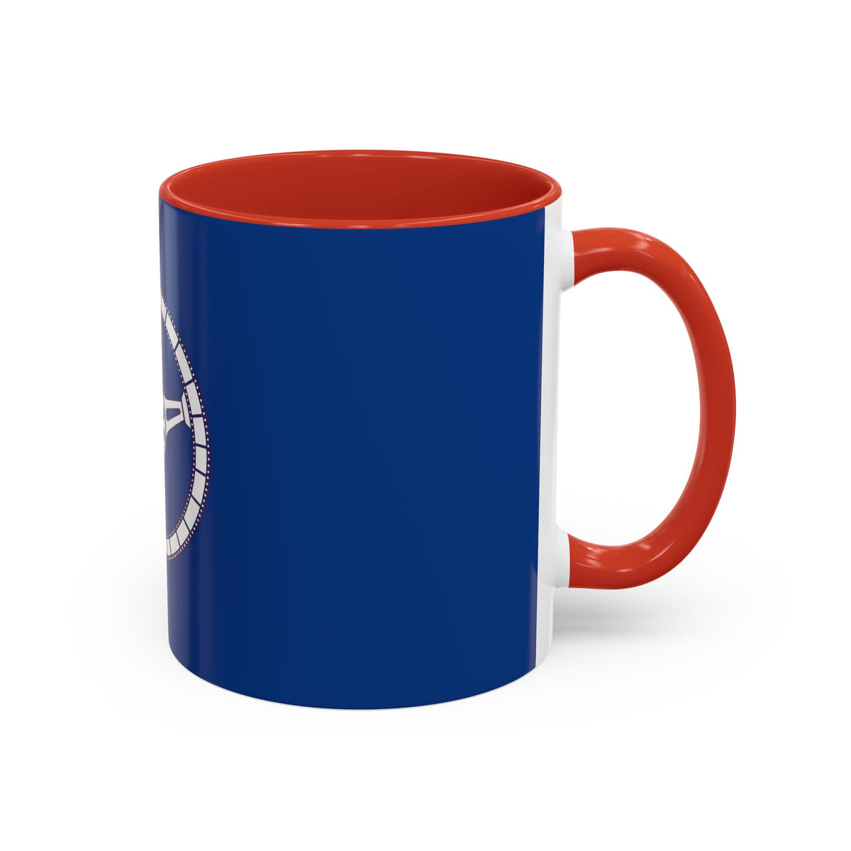 Cars, Music & Movies Two-Tone Accent Mug, 11oz