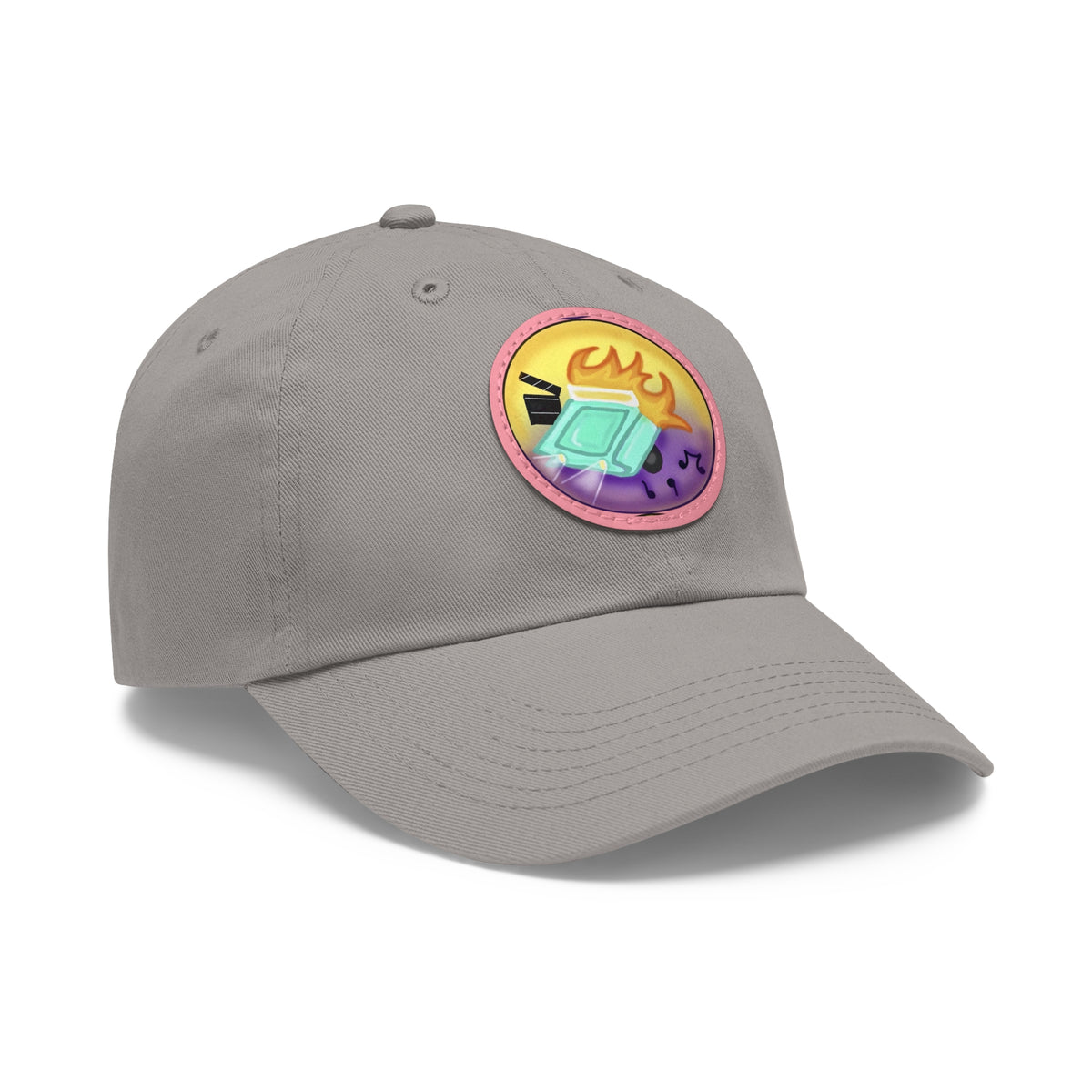 Cars, Music & Movies Leather Patch Hat – Original Vintage Car Logo
