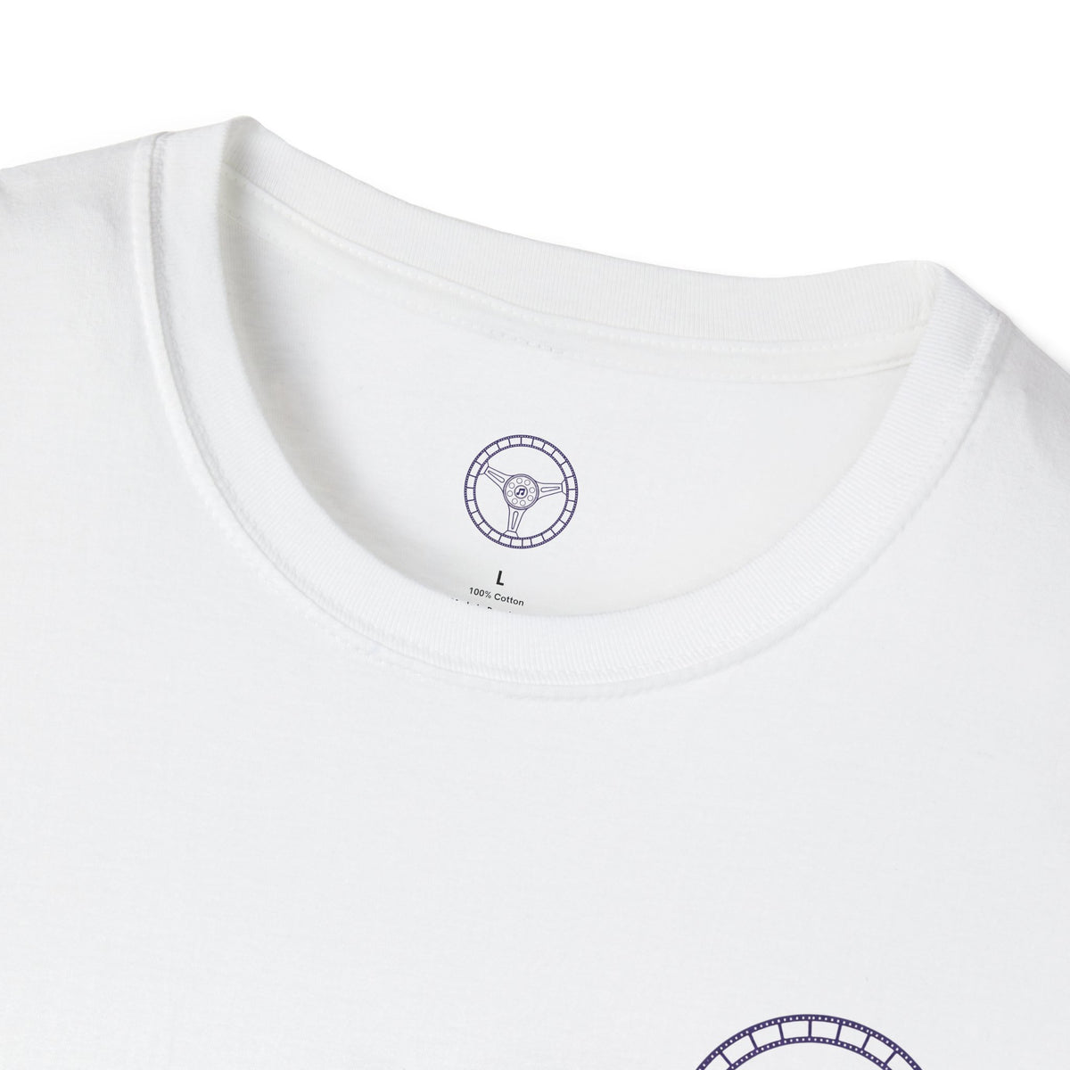 Cars, Music & Movies Unisex T-Shirt – Film Strip Steering Wheel Logo