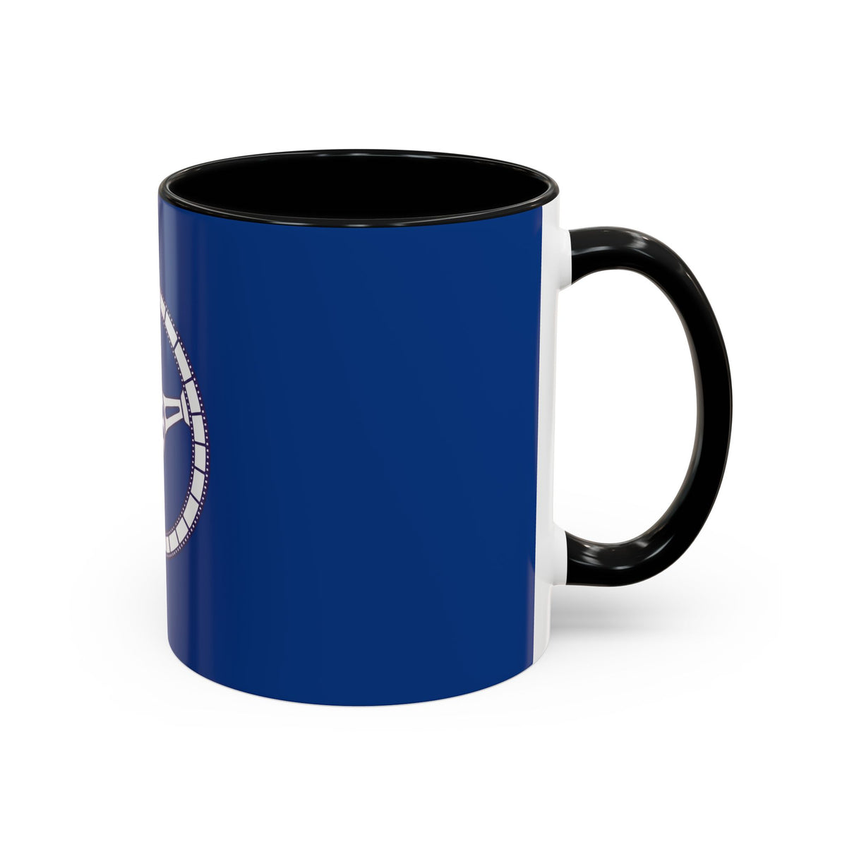 Cars, Music & Movies Two-Tone Accent Mug, 11oz