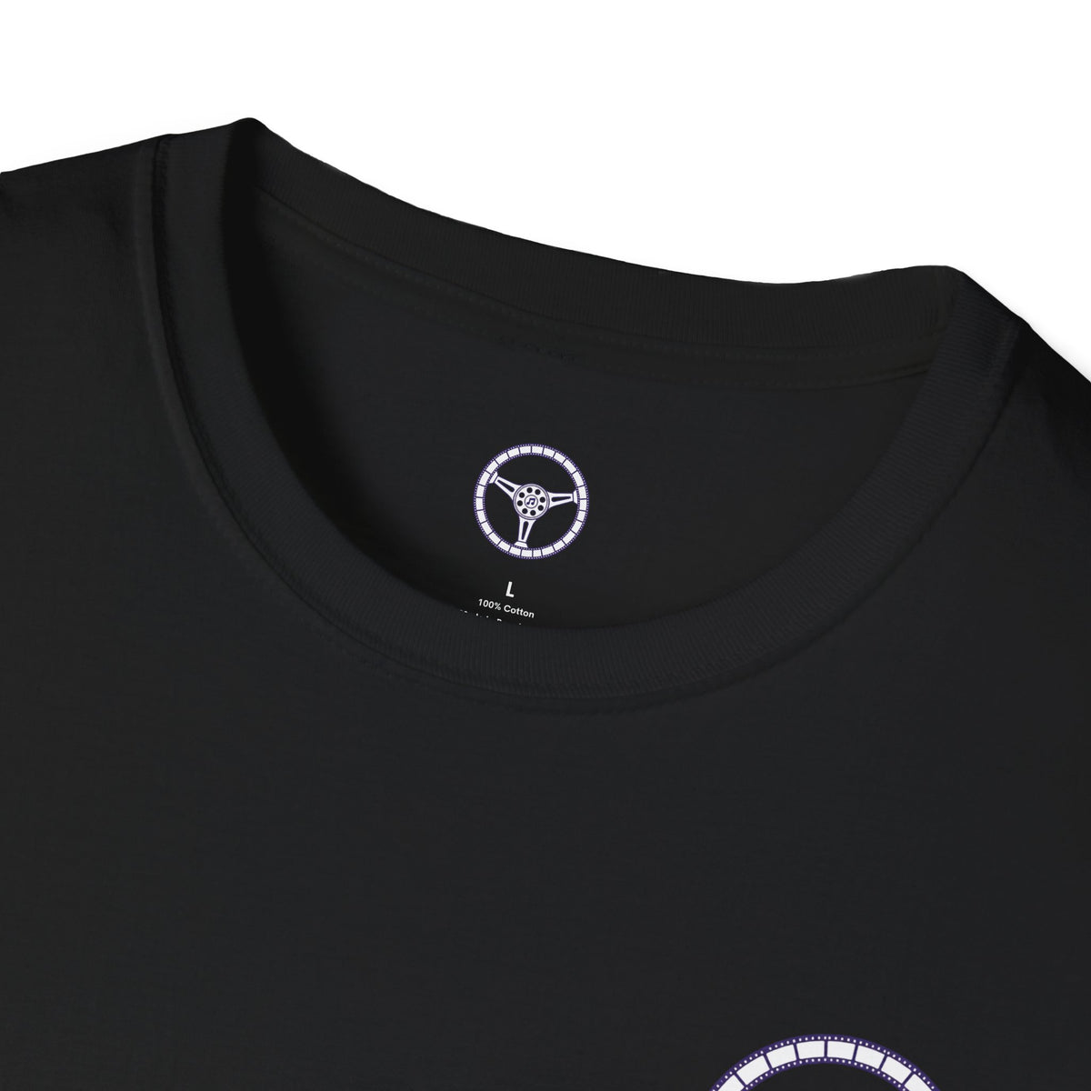 Cars, Music & Movies Unisex T-Shirt – Film Strip Steering Wheel Logo