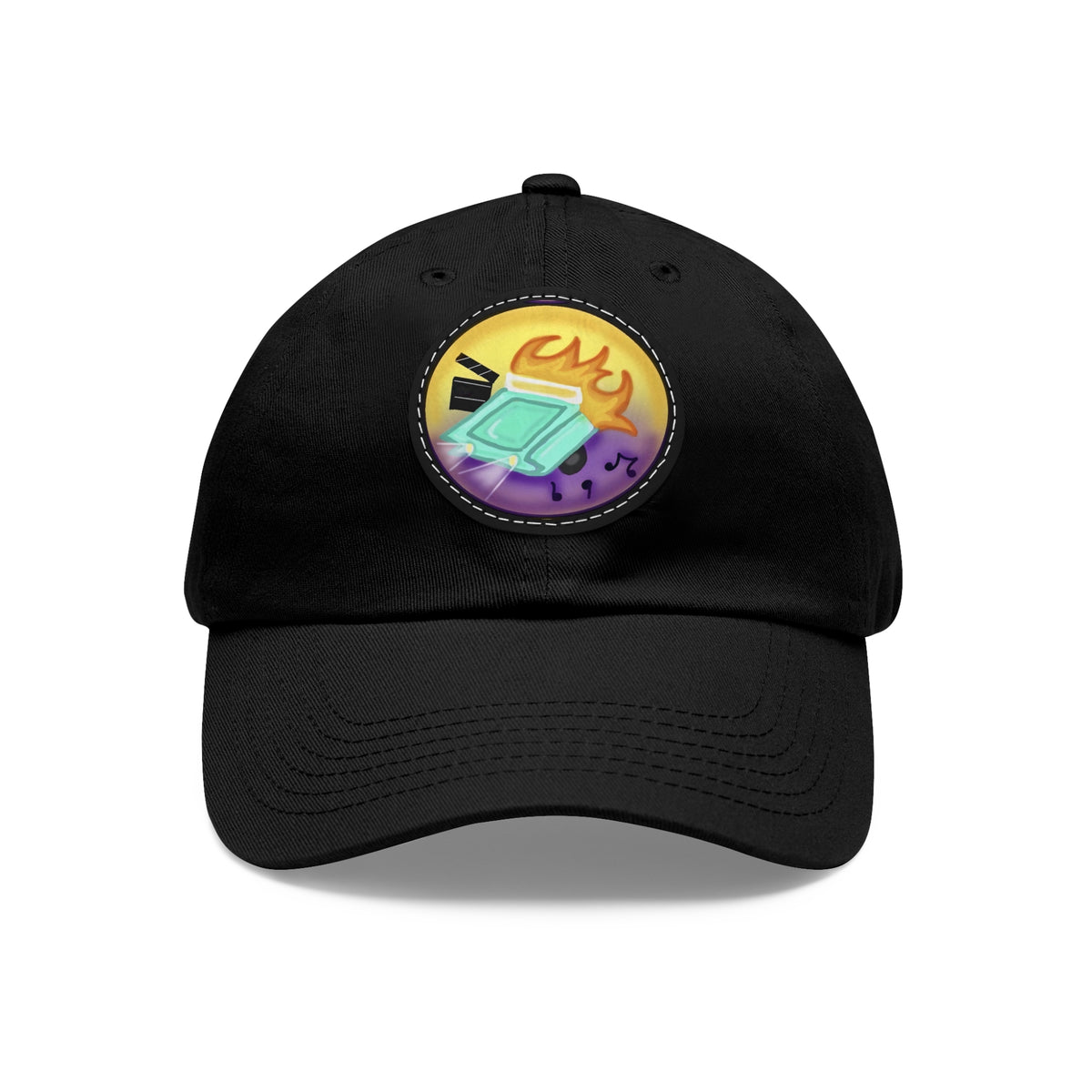 Cars, Music & Movies Leather Patch Hat – Original Vintage Car Logo