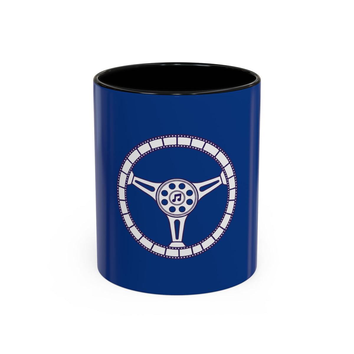 Cars, Music & Movies Two-Tone Accent Mug, 11oz