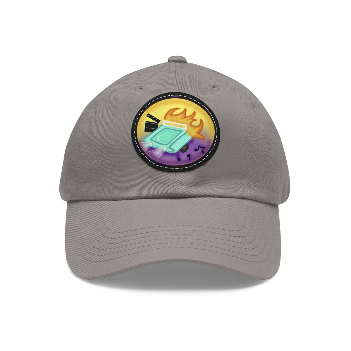 Cars, Music & Movies Leather Patch Hat – Original Vintage Car Logo