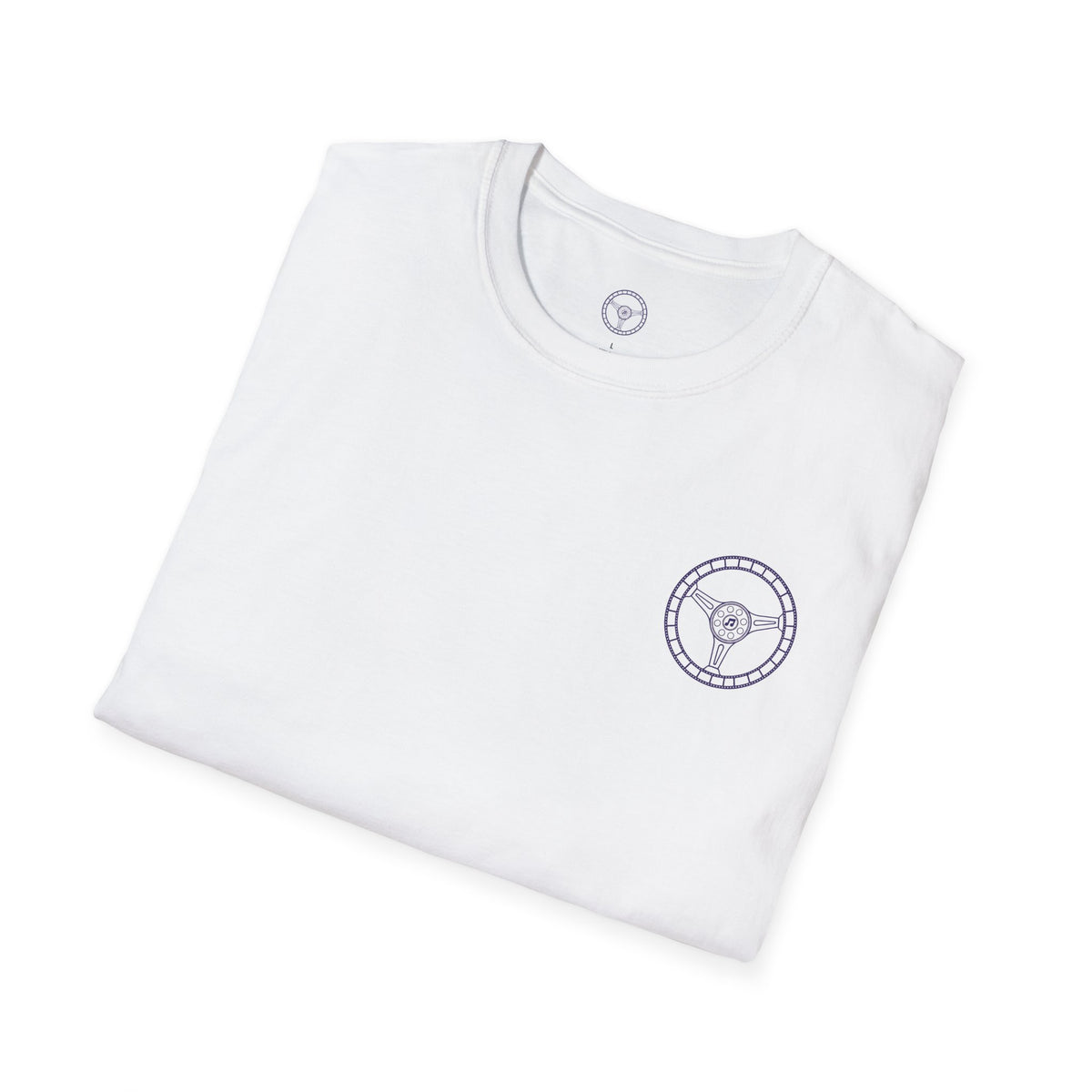 Cars, Music & Movies Unisex T-Shirt – Film Strip Steering Wheel Logo