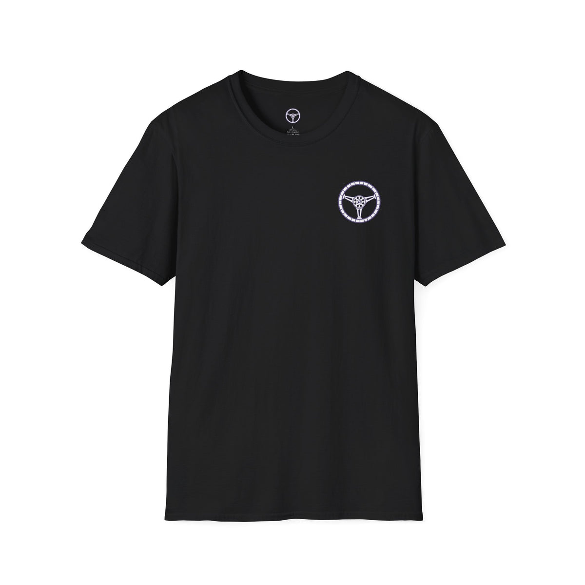 Cars, Music & Movies Unisex T-Shirt – Film Strip Steering Wheel Logo