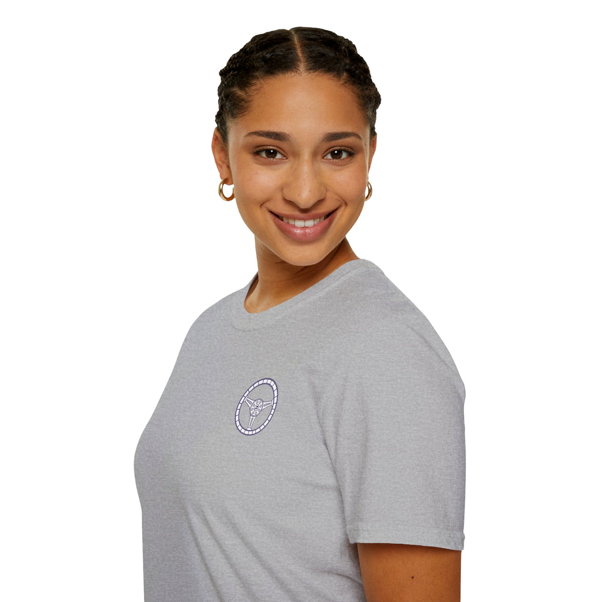 Cars, Music & Movies Unisex T-Shirt – Film Strip Steering Wheel Logo