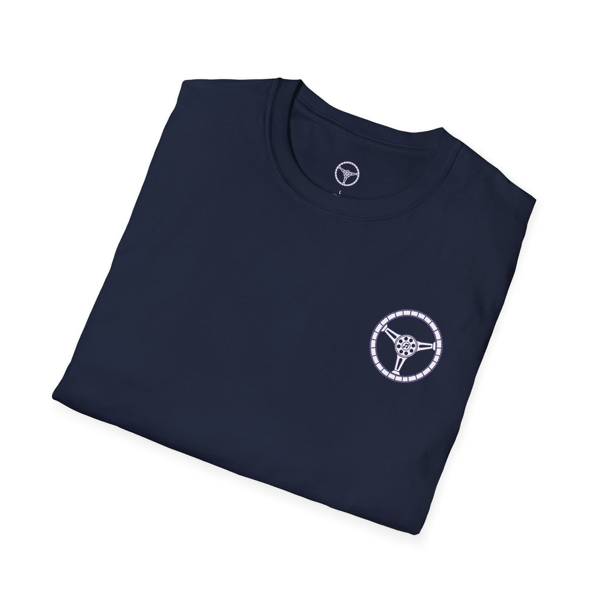 Cars, Music & Movies Unisex T-Shirt – Film Strip Steering Wheel Logo
