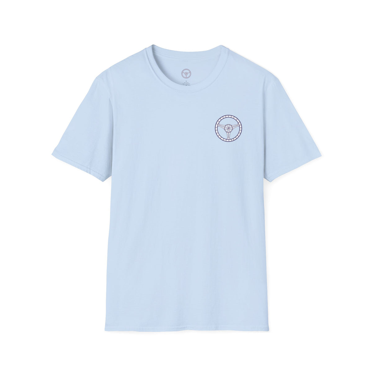 Cars, Music & Movies Unisex T-Shirt – Film Strip Steering Wheel Logo