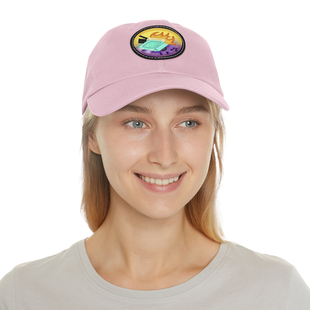 Cars, Music & Movies Leather Patch Hat – Original Vintage Car Logo