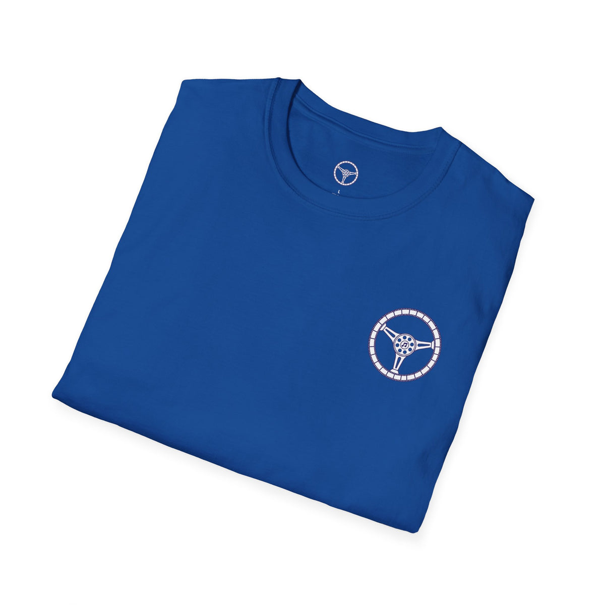 Cars, Music & Movies Unisex T-Shirt – Film Strip Steering Wheel Logo