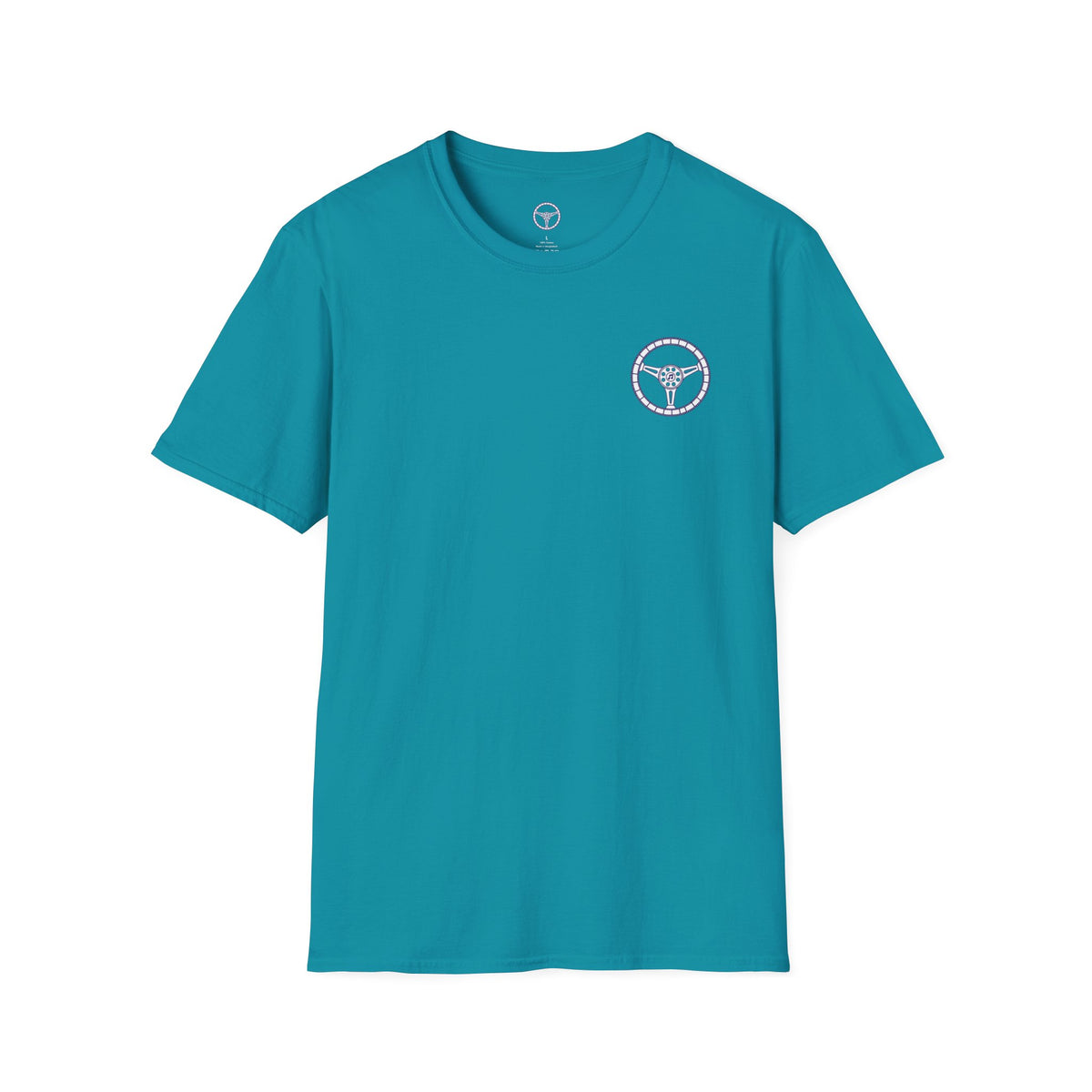 Cars, Music & Movies Unisex T-Shirt – Film Strip Steering Wheel Logo