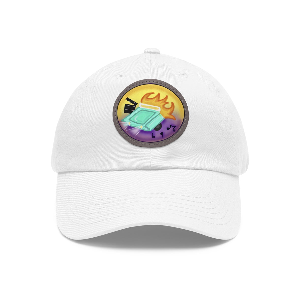 Cars, Music & Movies Leather Patch Hat – Original Vintage Car Logo