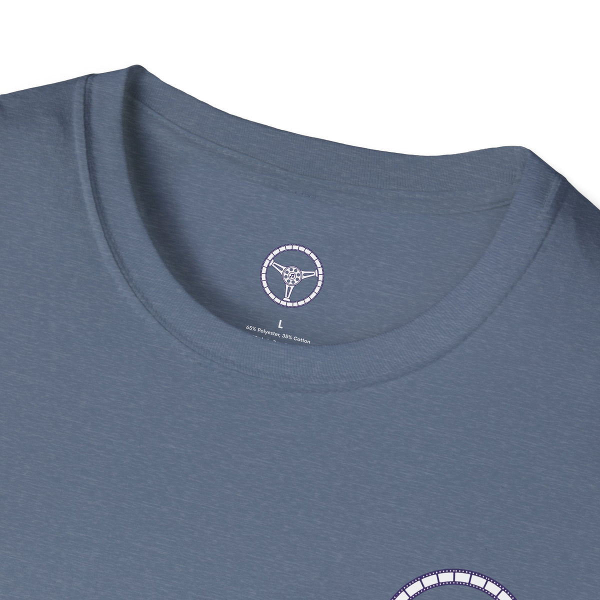 Cars, Music & Movies Unisex T-Shirt – Film Strip Steering Wheel Logo