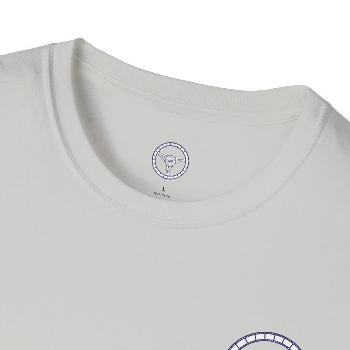 Cars, Music & Movies Unisex T-Shirt – Film Strip Steering Wheel Logo