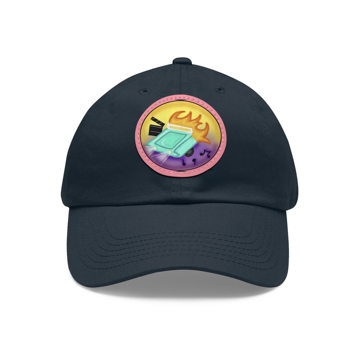 Cars, Music & Movies Leather Patch Hat – Original Vintage Car Logo